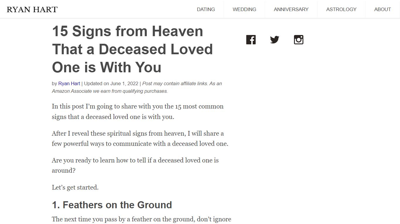 15 Signs from Heaven That a Deceased Loved One is With You